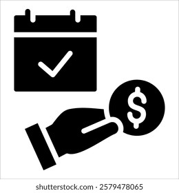 Payday Icon Element For Design