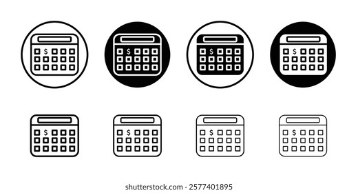 Payday icon Vector logo set flat