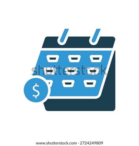 payday icons outline and Flat Style,transparent background