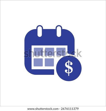 payday icons. simple colored vector