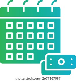 Payday Loan ilustración de icono de Vector único