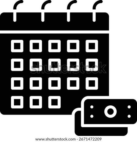 Payday Loan sinle vector icon illustration