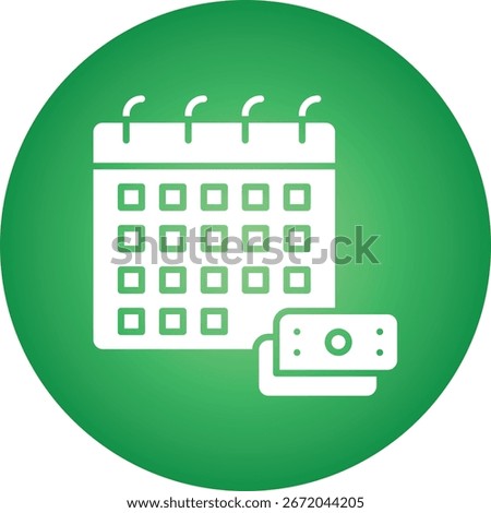 Payday Loan sinle vector icon illustration