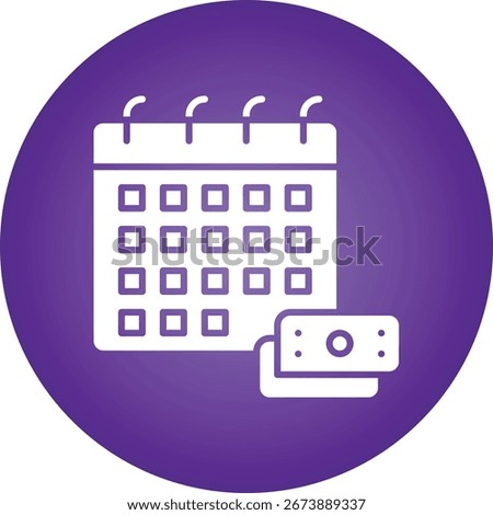 Payday Loan sinle vector icon illustration
