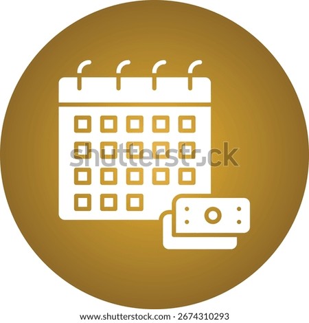 Payday Loan sinle vector icon illustration