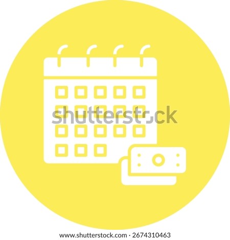 Payday Loan sinle vector icon illustration