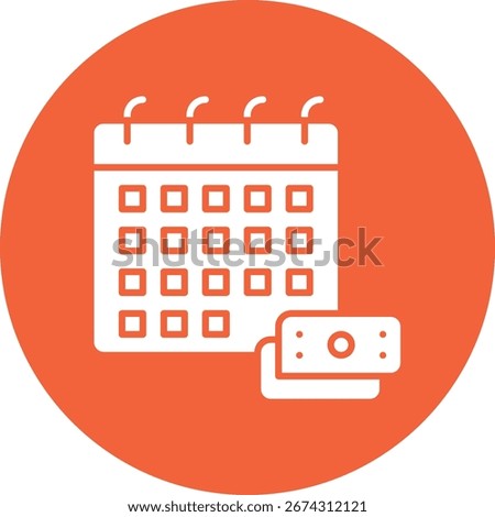 Payday Loan sinle vector icon illustration