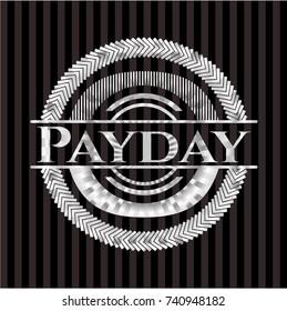 Payday silver emblem or badge