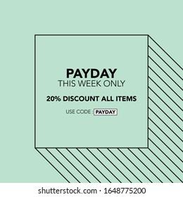 Payday This Week Only 20% Discount