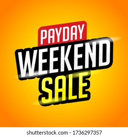 Payday Weekend Sale Illustration Desgin