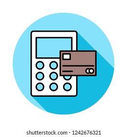 paying   card   shopping  