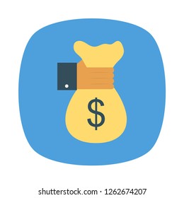 paying  dollar  bag 