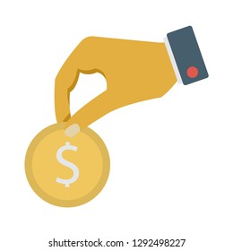 paying  dollar  coin 
