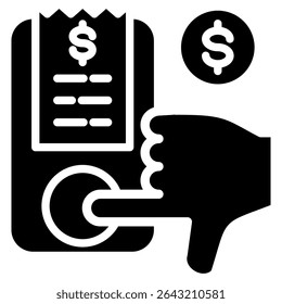 Elemento de icono de pago para el diseño