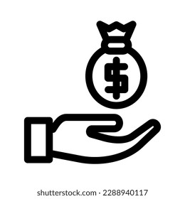 paying icon or logo isolated sign symbol vector illustration - high quality black style vector icons