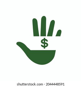 Paying or Receiving Cash vector