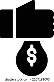 Paying Vector illustration on a transparent background.Premium quality symbols.Glyphs vector icon for concept and graphic design.