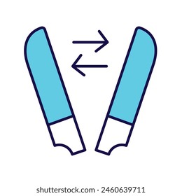 payload with white background vector stock illustration