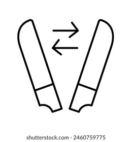 payload with white background vector stock illustration