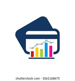 Payment Analytic Logo Icon Design