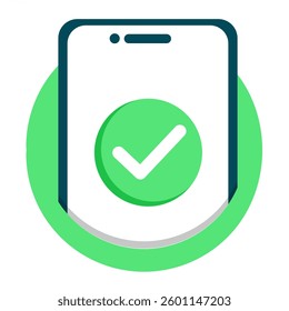 Payment Approved, Mobile Payment Illustration, Fast Payment. Money Transfer, Mobile Wallet Concept for banner, landing page, presentation.