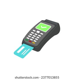 Payment Approved, Online Card Payment Concept ,Easy Payments. Easy Edit and Customize, Money transfer, vector illustration