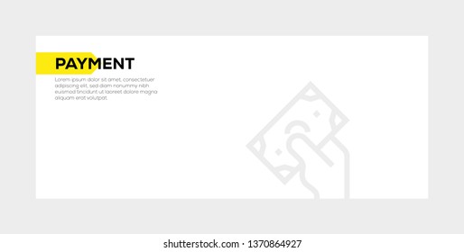 PAYMENT BANNER CONCEPT