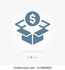 payment box vector icon