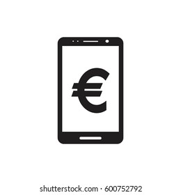 Payment by Mobile, e-Commerce concept,euro,smart phone and financial technology
