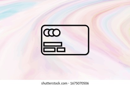 Icono de validación de aprobación de tarjeta de pago