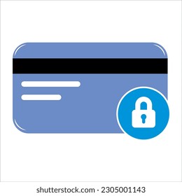 payment card icon and illustration with transparent background suitable for web and application design