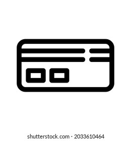 icono de tarjeta de pago o logotipo símbolo de signo aislado ilustración vectorial - iconos vectoriales de estilo negro de alta calidad
