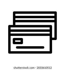 payment card icon or logo isolated sign symbol vector illustration - high quality black style vector icons
