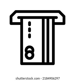 icono de tarjeta de pago o logotipo símbolo de signo aislado ilustración vectorial - iconos vectoriales de estilo negro de alta calidad
