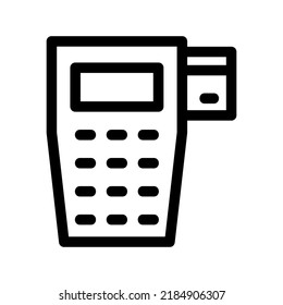 icono de tarjeta de pago o logotipo símbolo de signo aislado ilustración vectorial - iconos vectoriales de estilo negro de alta calidad
