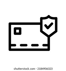 payment card icon or logo isolated sign symbol vector illustration - high quality black style vector icons
