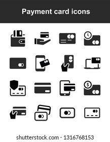 Payment card icons
