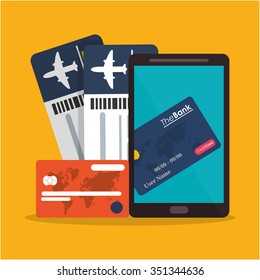 Payment  concept and ecommerce icons design, vector illustration 10 eps graphic.