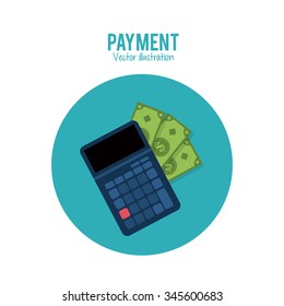Payment concept with money icons design, vector illustration 10 eps graphic.