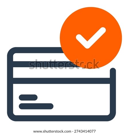 Payment confirmation successful transaction Vector Icon