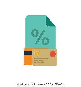 Payment Discount Logo Icon Design