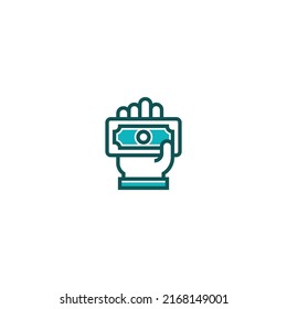 Icono de línea de pago rellenado. signo de estilo lineal para concepto móvil y diseño web. Icono de vector de contorno. Símbolo, ilustración del logotipo. Gráfico vectorial