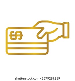 Payment Gateway Color gradient illustration vector icon which can easily modify or edit 