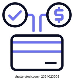 Payment Gateway Icon can be used for uiux, web, app, infographic, etc