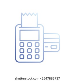 Payment gateway icon isolated on a white background. Vector illustration.