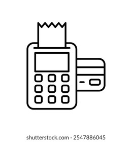 Icono de la puerta de enlace del pago aislado en un fondo blanco. Ilustración vectorial.