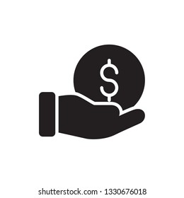 payment glyph icon