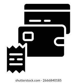 Payment Handling Icon Bold Style For Various Design Purposes