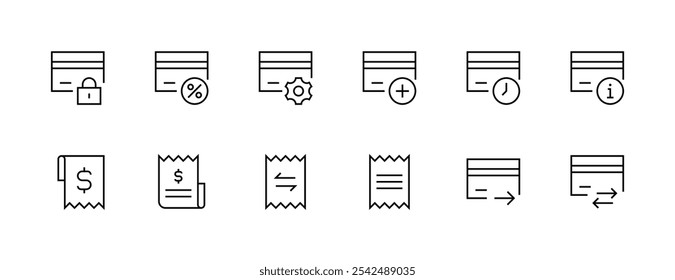 Coleção de ícones de pagamento. Ícone de transação definir Pagamento online, dinheiro, transação, troca, carteira, saco de dinheiro e muito mais. Traçado editável. Pixel perfeito. Grade de 32px.