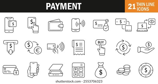 "Payment Icon Design in Modern Style"